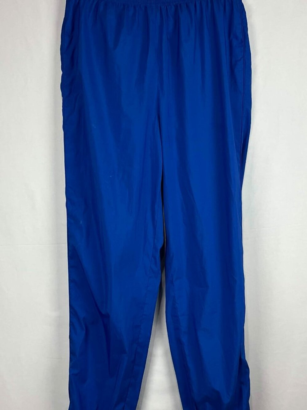 VTG EUC Lauren Ralph Lauren Womens M Blue Nylon Track Pants Size M